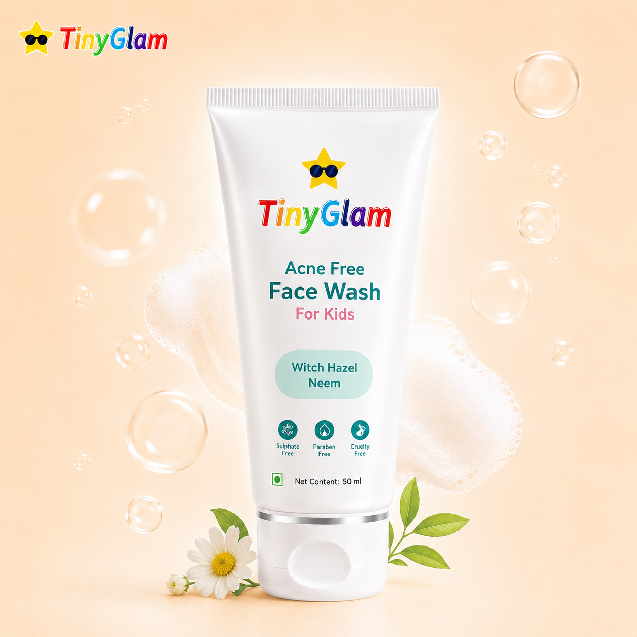 TinyGlam Acne Free Face Wash