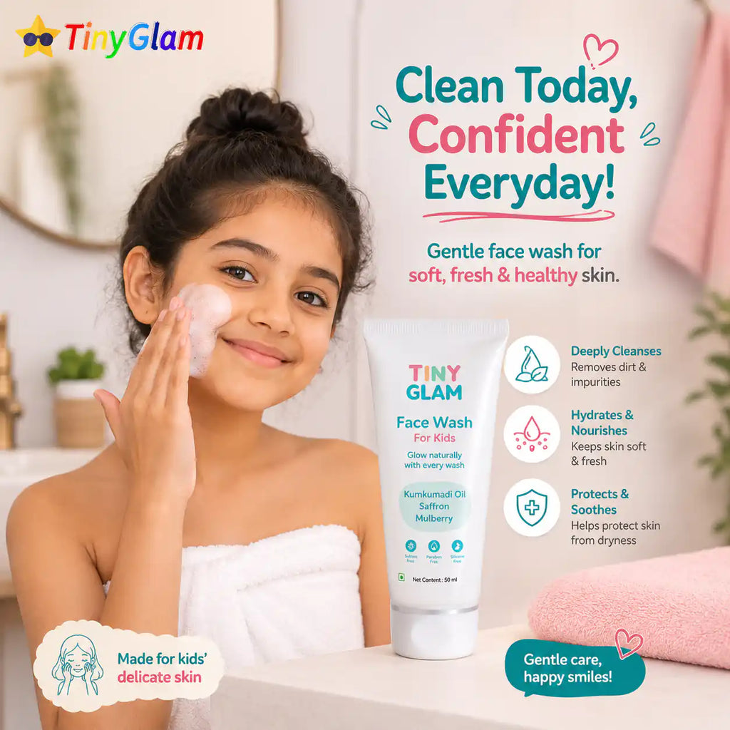 TinyGlam Sulfate Free Face Wash
