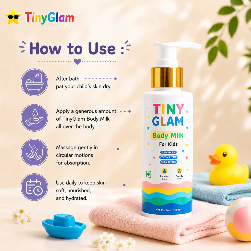 TinyGlam Hug Soft Body Milk