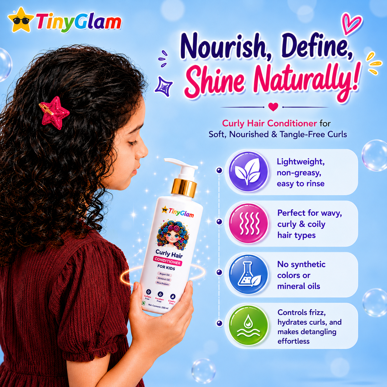 TinyGlam Curly Hair Conditioner
