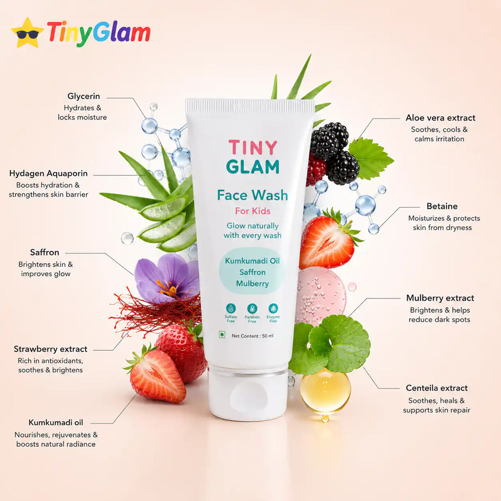 TinyGlam Sulfate Free Face Wash
