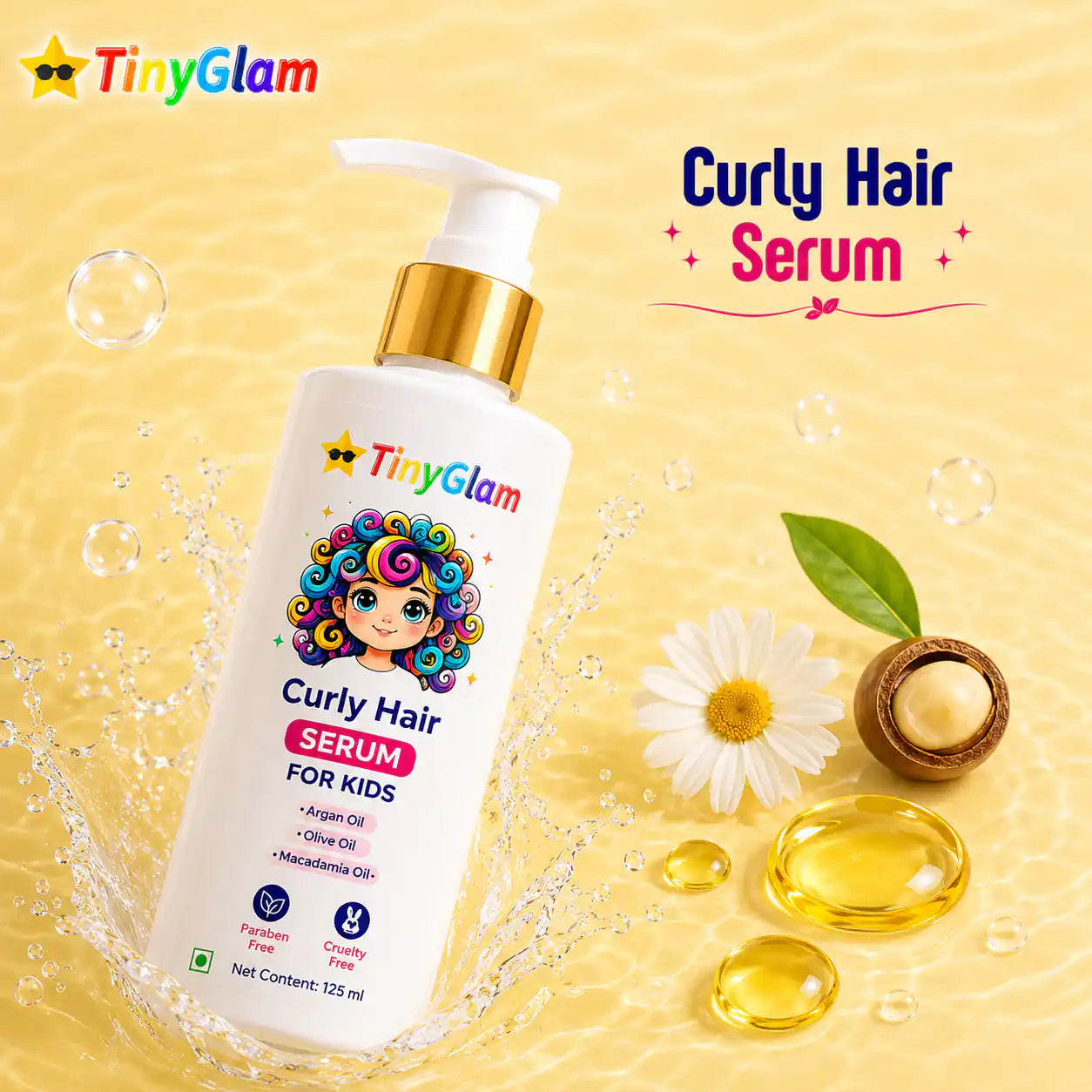 TinyGlam Curly Hair Serum