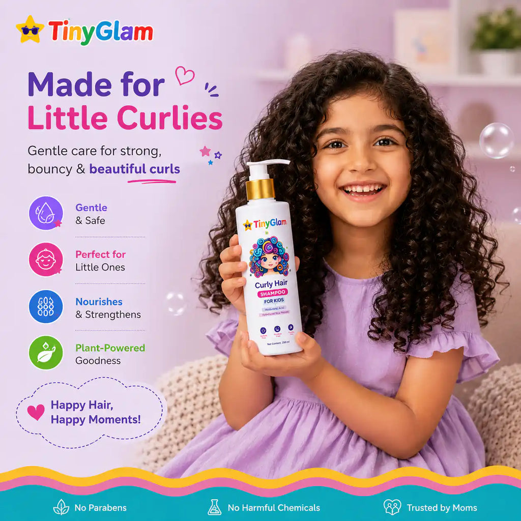 TinyGlam Curly Hair Shampoo