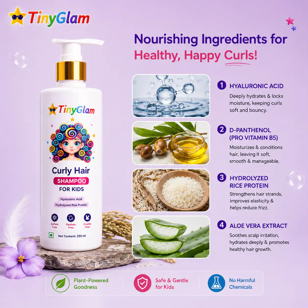 TinyGlam Curly Hair Shampoo