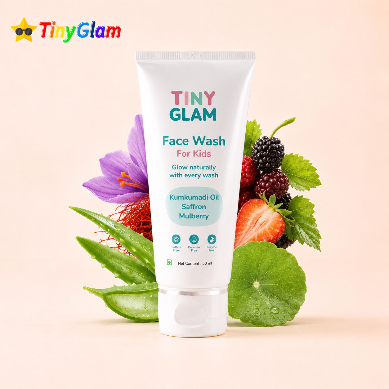 TinyGlam Sulfate Free Face Wash