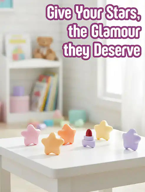 TinyGlam Star Lipstick for Kids